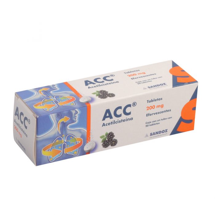 ACC 200MG C 20 TAB EFERV ACETILSISTEINA