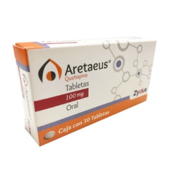 ARETAEUS 100MG C 30 TAB QUETIAPINA