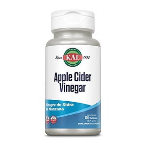 APPLE CIDER VINEGAR C 120 TAB KAL SUPLEMENTO ALIMENTICIO