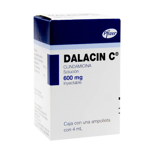 DALACIN C 600MG AMP C 1 CLINDAMICINA