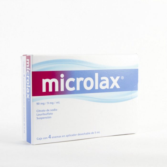 MICROLAX 450MG ENEMAS C 4 APLICADORES
