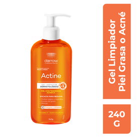 ACTINE GEL LIMPIADOR PIEL ACNEICA 240G DARROW