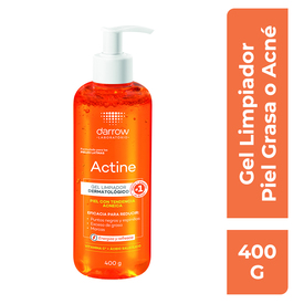 ACTINE GEL LIMPIADOR PIEL ACNEICA 400G DARROW