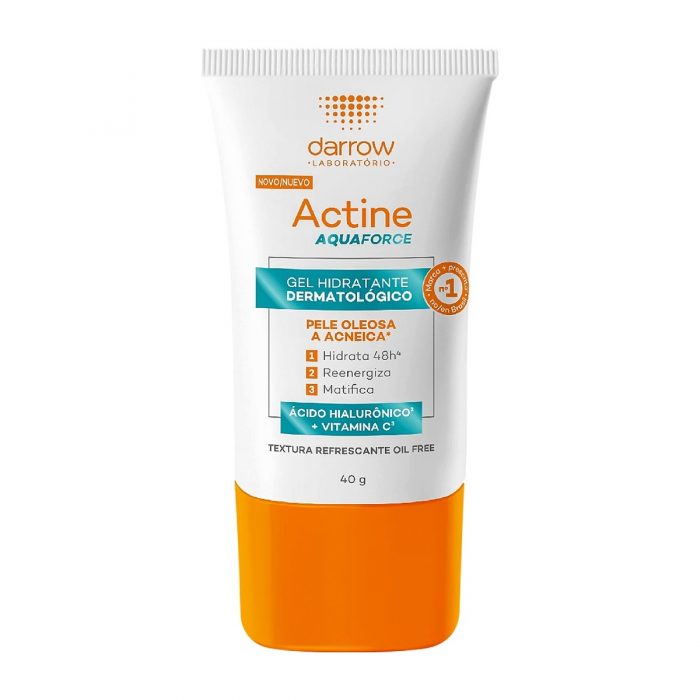 ACTINE AQUAFORCE GEL HIDRAT DERMAT PIEL ACNEICA 40G DARROW