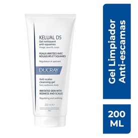 DUCRAY KELUAL DS GEL LIMPIADOR P/IRRITADA ESCAMAS 200ML
