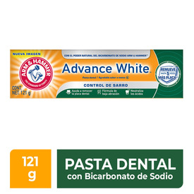 ARM HAMMER PASTA DENTAL ADVANCE WHITE 121G