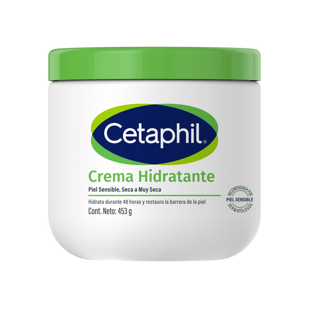 CETAPHIL CREMA HIDRATANTE PIEL SENSIBLE TARRO 453G