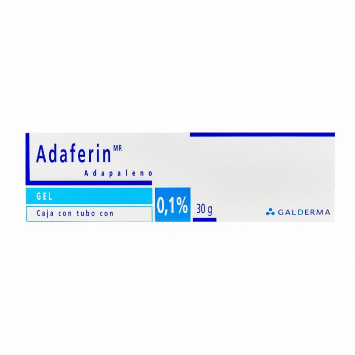 ADAFERIN 0.1 GEL 30G ADAPALENO