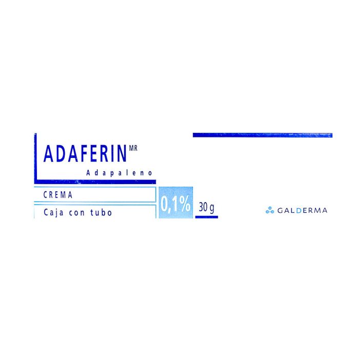 ADAFERIN 0.1 CREMA 30G ADAPALENO