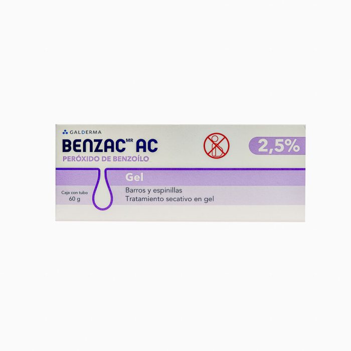 BENZAC AC GEL 2.5 60G