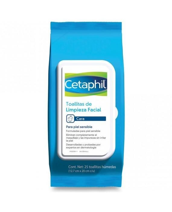 CETAPHIL TOALLAS HUM LIMP FAC C 25