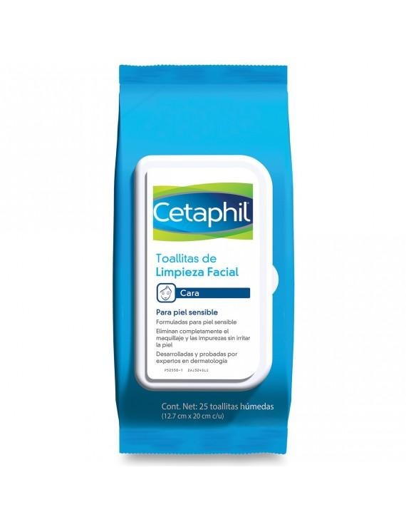 CETAPHIL TOALLAS HUM LIMP FAC C 25