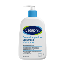 CETAPHIL CREMA ESPUMOSA HIDRATANTE PIEL SENSIBLE 473ML