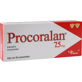 PROCORALAN 7.5MG C 56 TAB IVABRADINA