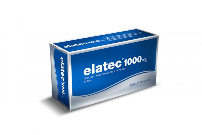 ELATEC 1000MG C 30 TAB DIOSMINA/HESPERIDONA