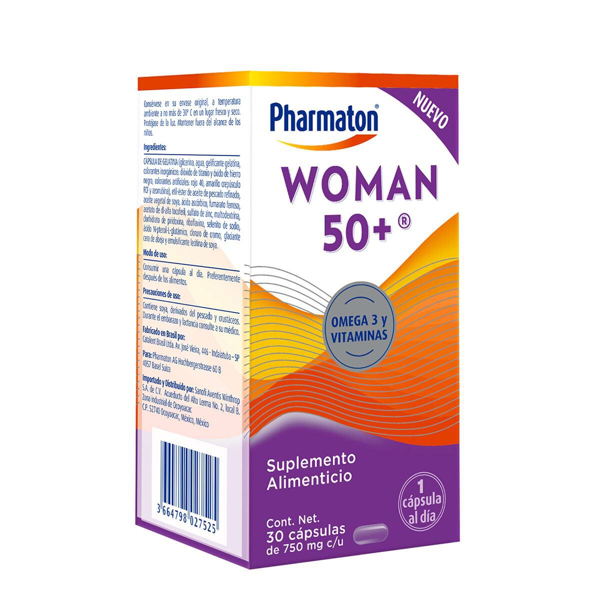 PHARMATON WOMAN 50 C 30 CAP