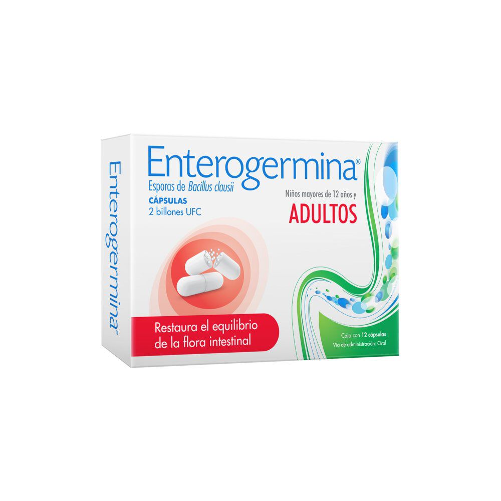ENTEROGERMINA 2BILLONES U C 12 CAP