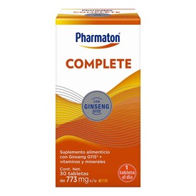 PHARMATON COMPLETE C GINSENG G115 C 30 CAP SUPLE ALIMENT