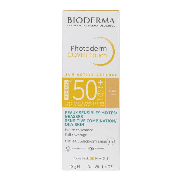PHOTODERM COVER TOUCH MINERAL CLARO 40G