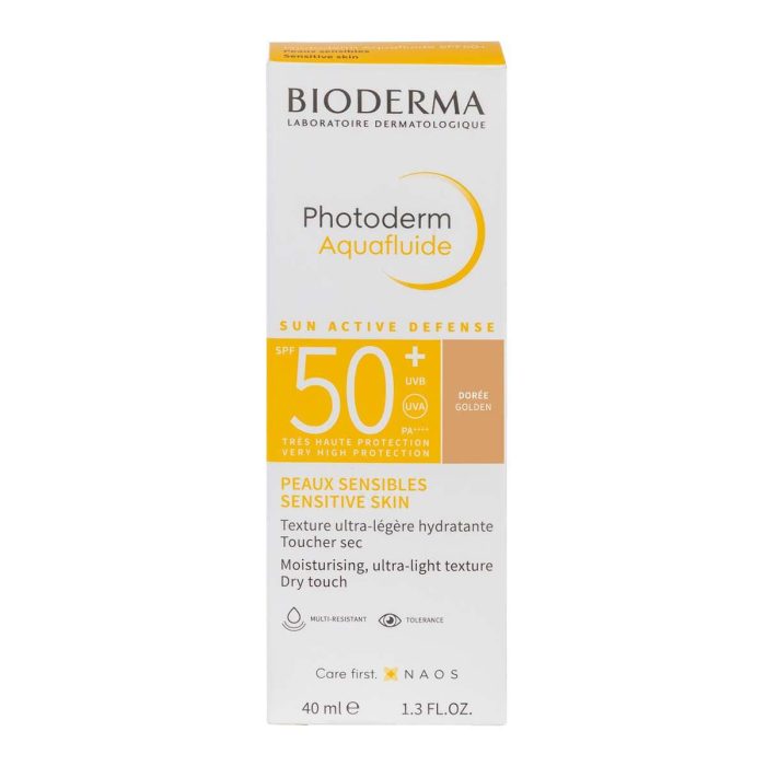 PHOTODERM AQUAFLUIDO PIEL NML A MIXTA DORADO 40ML