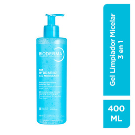 HYDRABIO GEL MOUSSANT GEL DERMOLIMP FACIAL 400ML BIODERMA