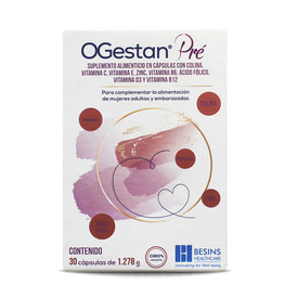 OGESTAN PRE CERO AZUCARES C 30 CAP SUPLEM ALIMENT