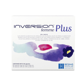 INVERSION FEMM PLUS C 90 CAP SUPLEM ALIMENT