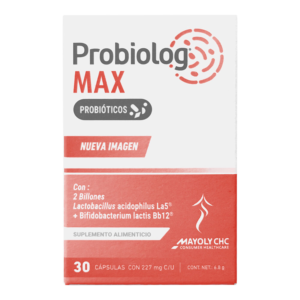 PROBIOLOG MAX 277MG C 30 CAP PROBIOTICOS