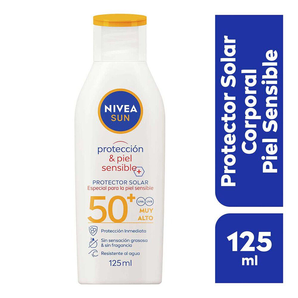 NIVEA SUN PROTEC P SENS FPS50 125ML