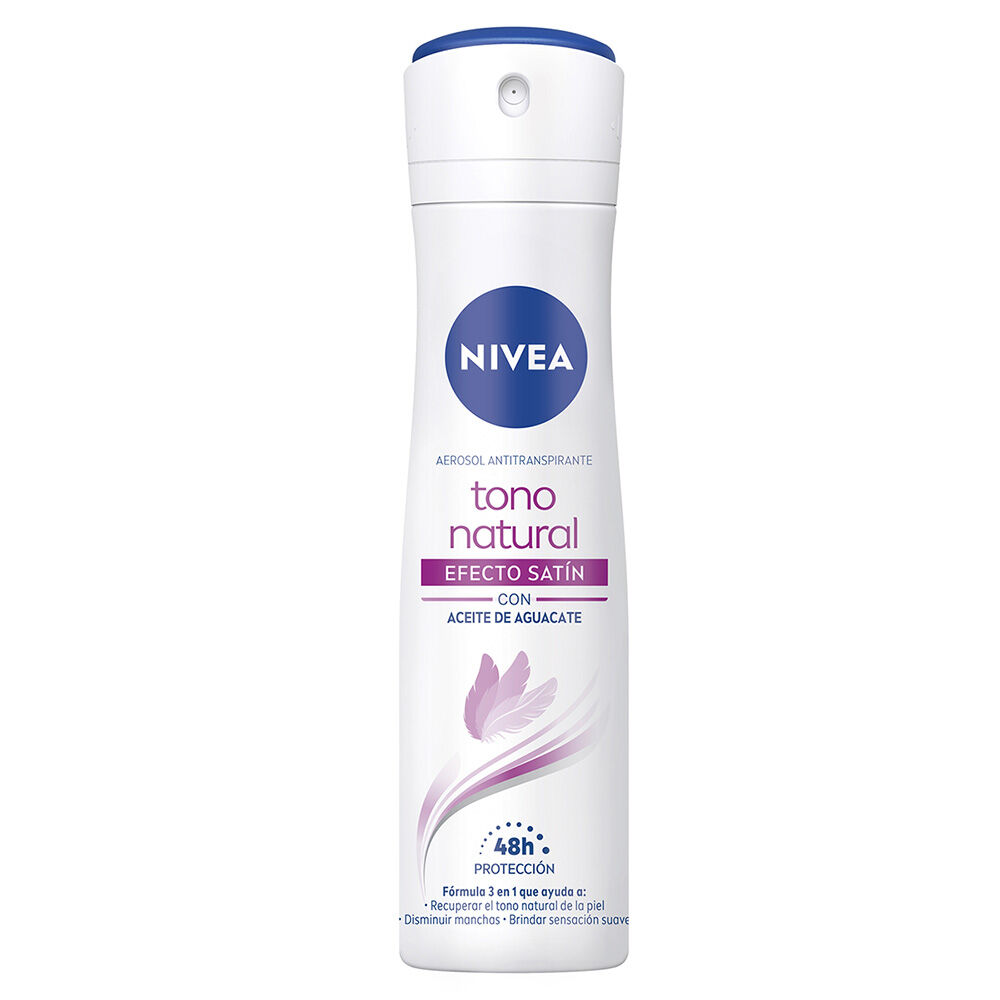 NIVEA DESOD ACLARADO NAT EFECTO SATIN AER 150ML