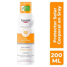 EUCERIN BLOQ SOLAR T-SEC SPRAY FPS 50 200ML