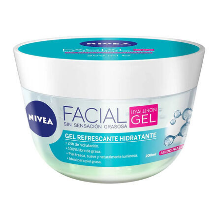 NIVEA GEL FACIAL HYALURON TARRO 200ML