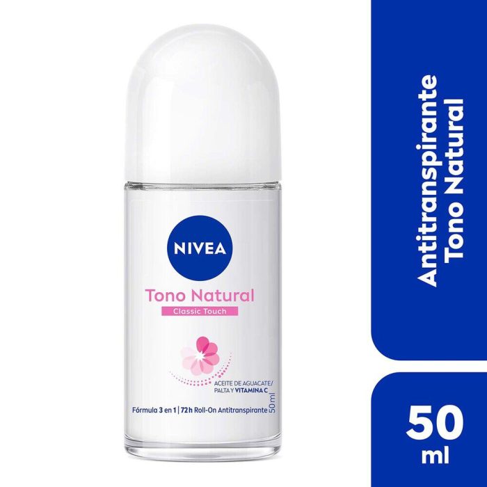 NIVEA DESOD TONO NATURAL CLASSIC TOUCH 50ML