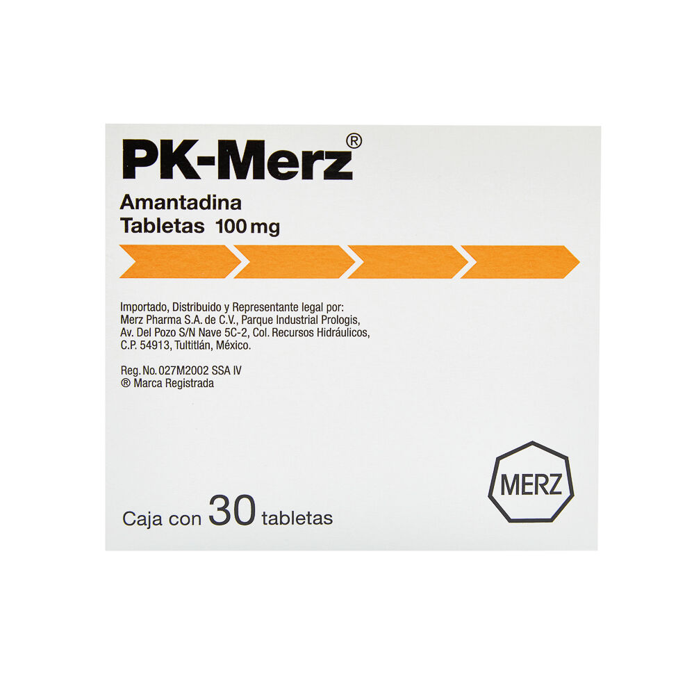 PKMERZ 100MG C 30 TAB AMANTADINA