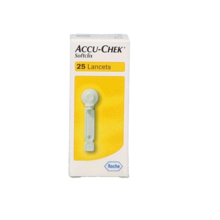 ACCU CHEK LANCETA SOFTCLIX  C 25