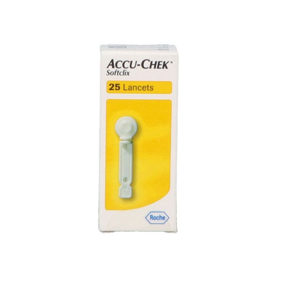 ACCU CHEK LANCETA SOFTCLIX  C 25