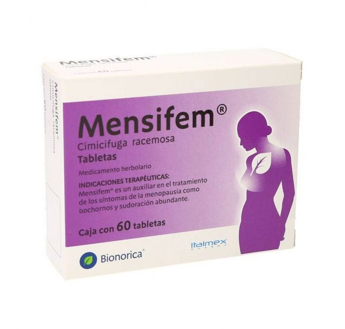 MENSIFEM 20MG C 30 TAB CIMICIFUGA RACEMOSA