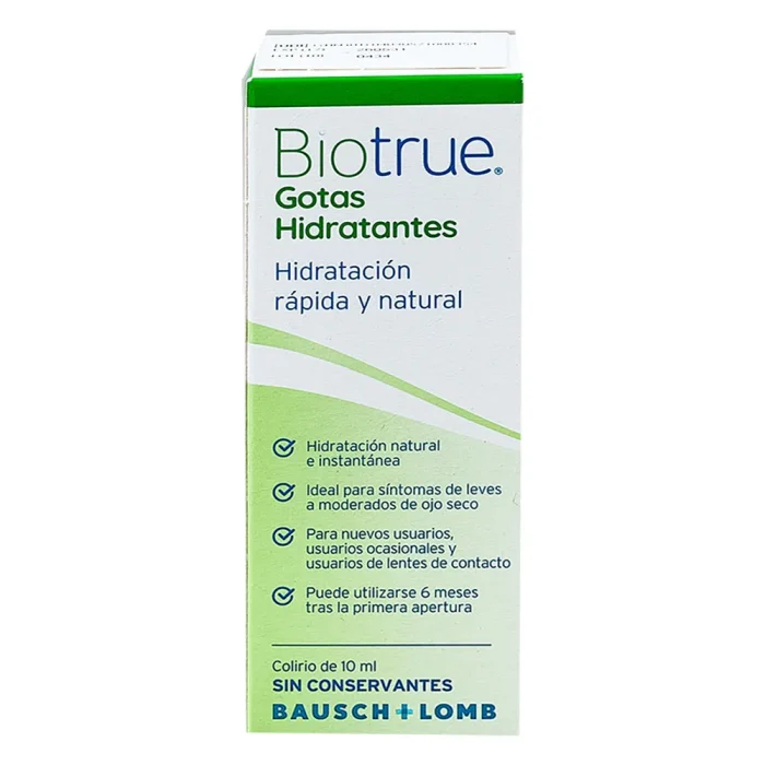 BIOTRUE GOTAS OFT HIDRATANTES 10ML B/LOMB SE