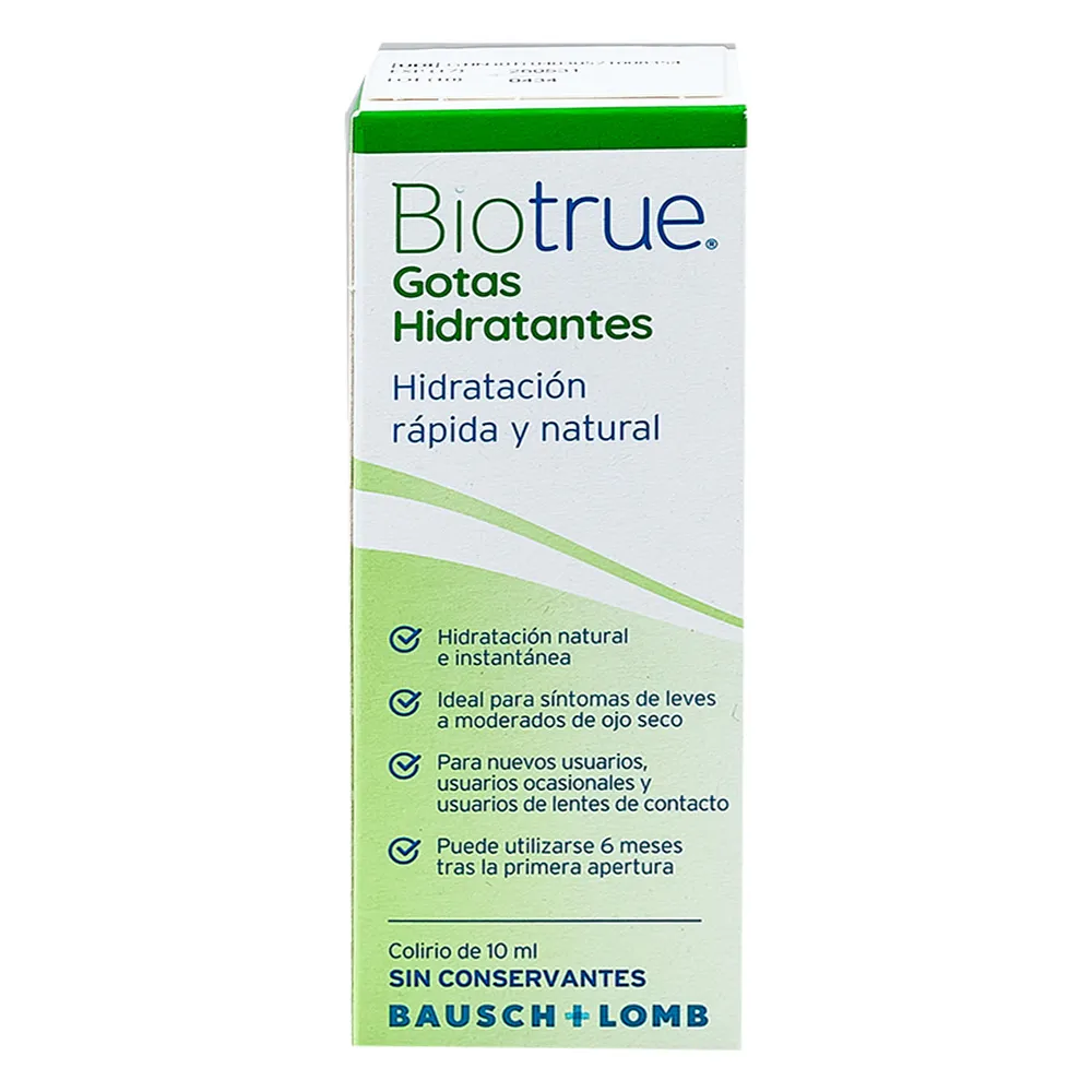 BIOTRUE GOTAS OFT HIDRATANTES 10ML B/LOMB SE