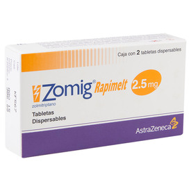 ZOMIG RAPIMELT 2.5MG TAB C 2 ZOLMITRIPTANO