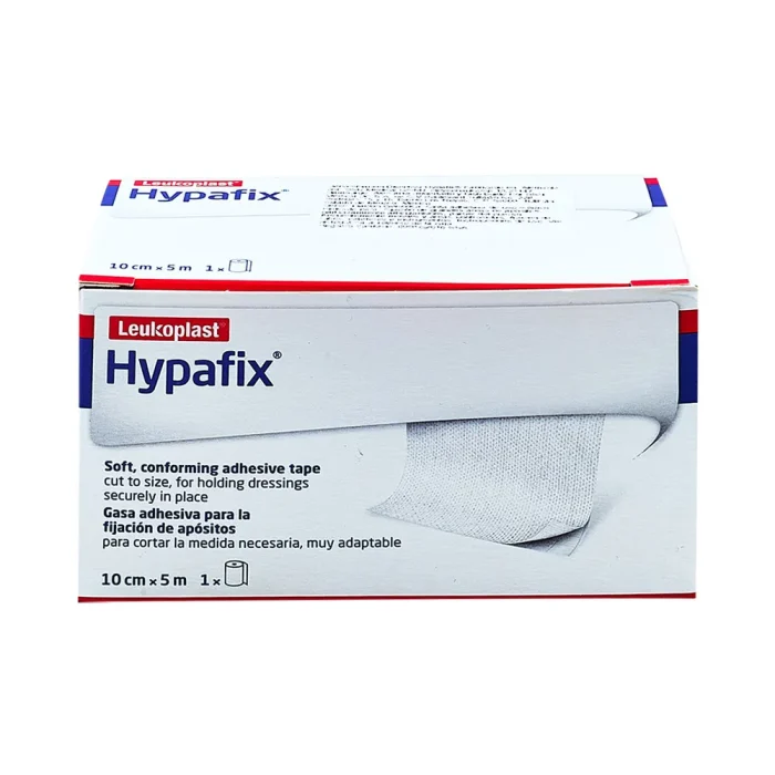 HYPAFIX GASA ADHESIVA FIJACION 5MX10CM LEUKOPLAS
