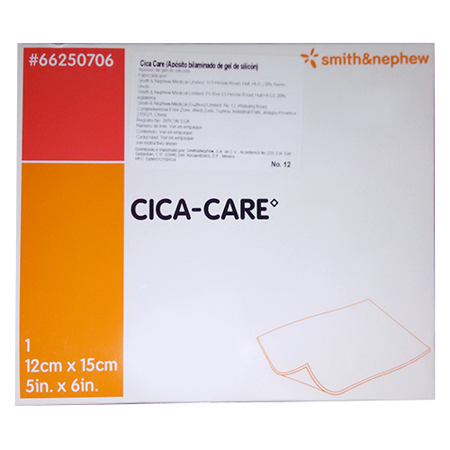 CICA-CARE APOSITO DE GEL DE SILICONA 12 X 15CM C 1 PZ