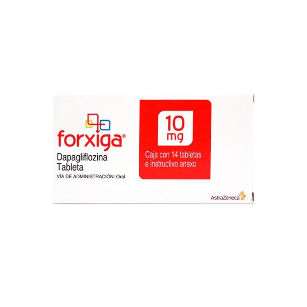 FORXIGA 10MG C 14 TAB DAPAGLIFLOZINA