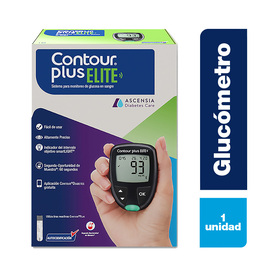 CONTOUR PLUS ELITE GLUCOMETRO ASCENSIA