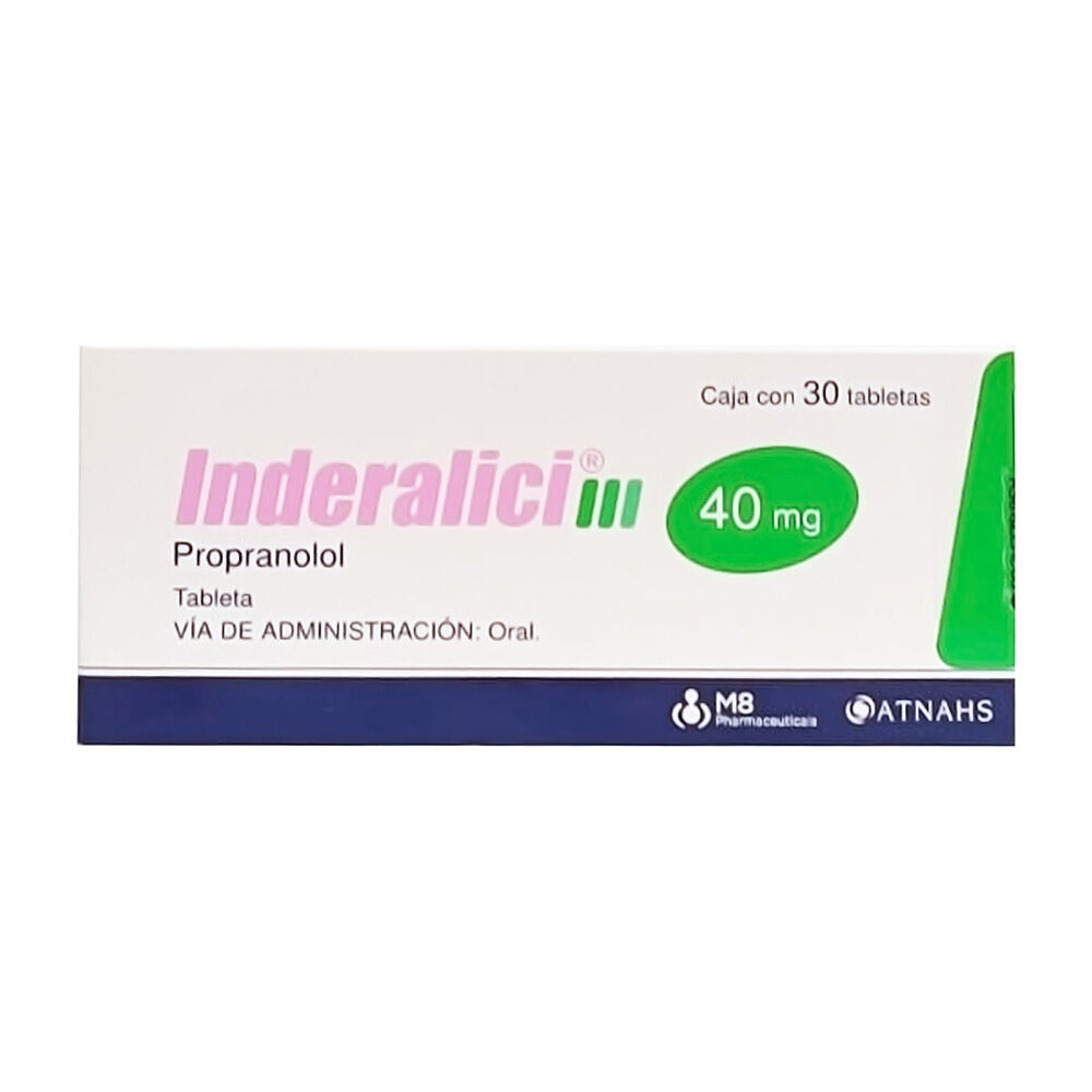 INDERALICI 40MG C 30 TAB PROPRANOLOL