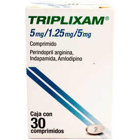 TRIPLIXAM 5/1.25/5MG C 30 TAB
