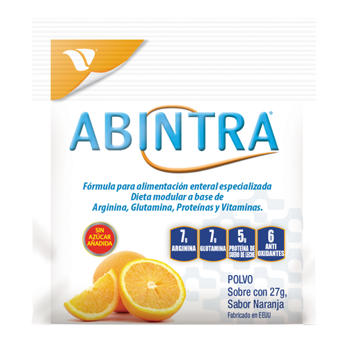 ABINTRA FORMULA ALIMENT ENTERAL SIN AZUCAR S/NJA 27G