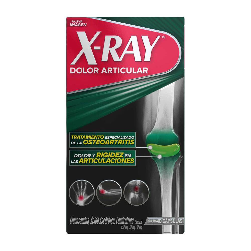 X RAY C 40 CAP GLUCOSAMINAVIT C CONDROITINA