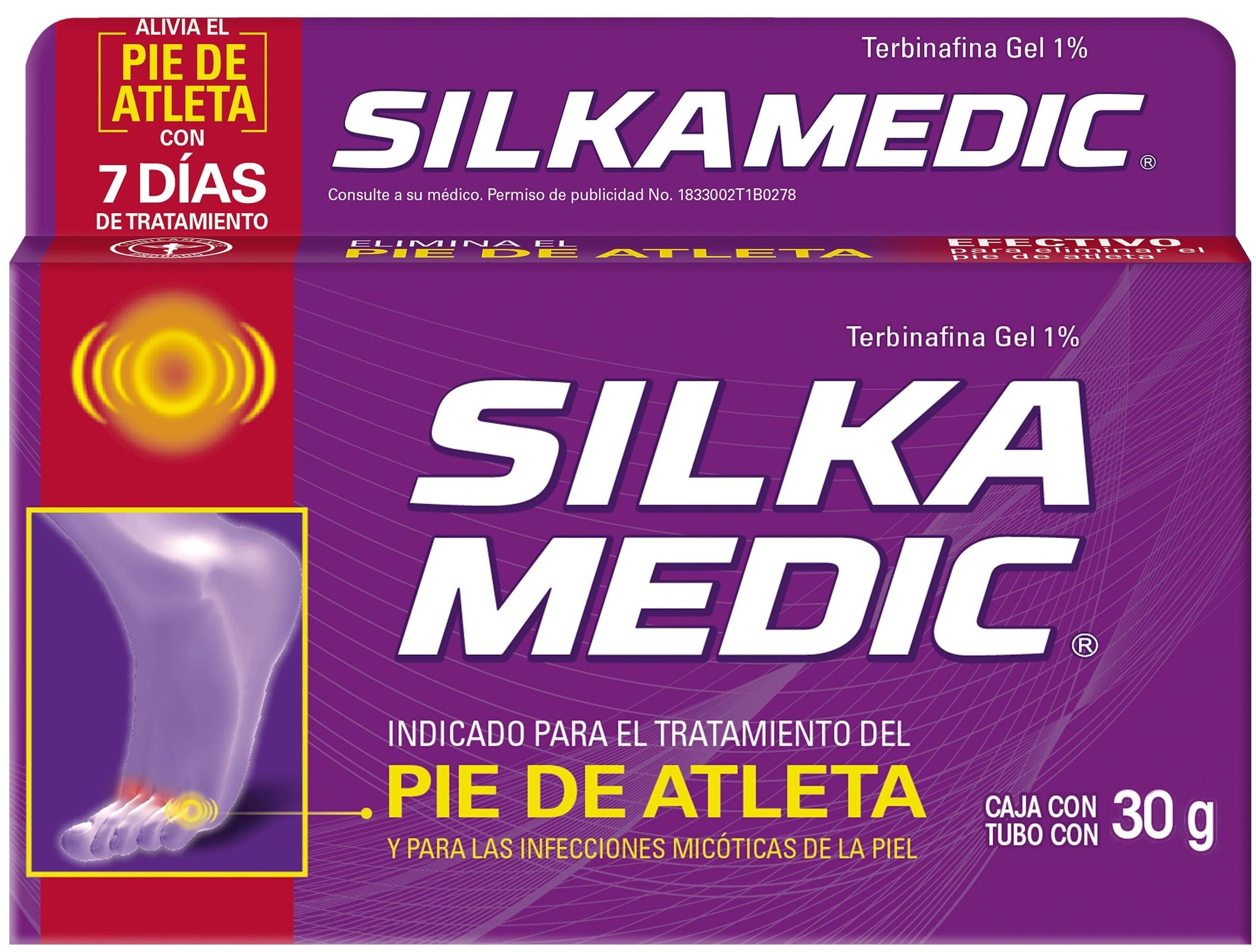 SILKA MEDIC GEL 30G PIE ATLETA