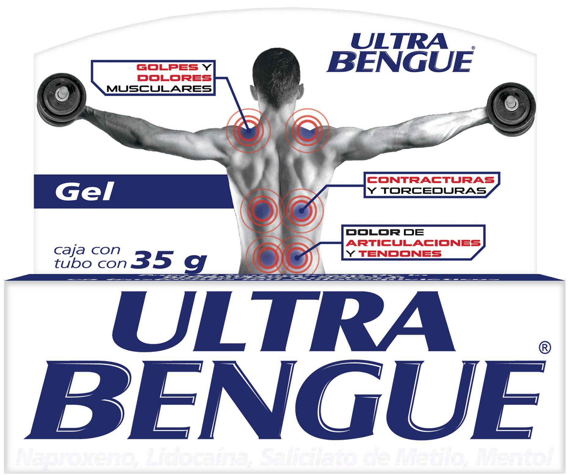 ULTRA BENGUE GEL AZUL 35G